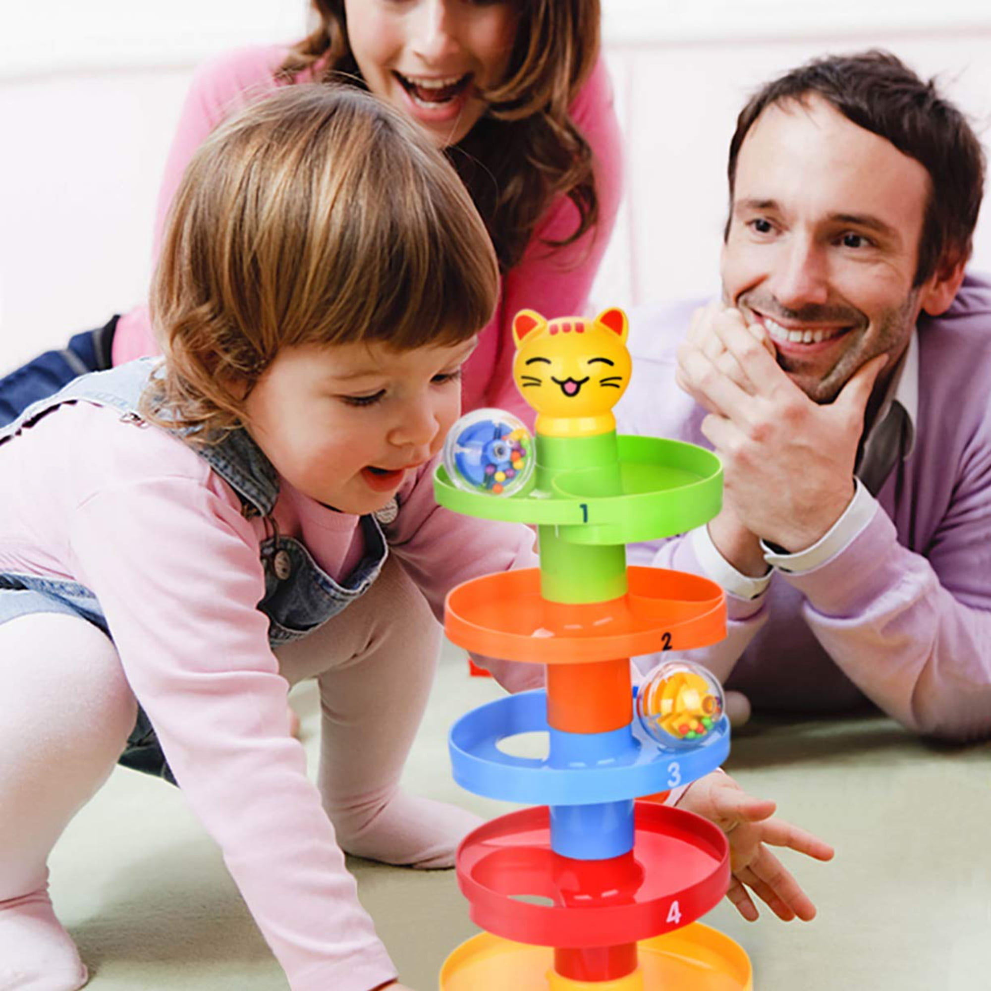 ball drop learning toys