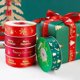 thumbnail image 3 of Cinta de Navidad de 5 yardas, 1 pulgada, 25mm, impresa, de poliéster, para diseño hecho a mano, decoración de Navidad, embalaje de regalo DIY, 3 of 4