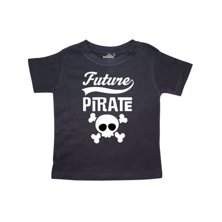 

Inktastic Future Pirate Kids Skull Gift Toddler Boy Girl T-Shirt