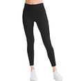 thumbnail image 4 of Capris de yoga de cintura alta para mujer con bolsillos, control de abdomen a través del entrenamiento, leggings capri deportivos para correr, 10/XL,:;:;, 4 of 7