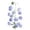 Light Blue, variant on Artificial Campanula Flower Fake Bellflower Plant For Home Dining Table Centerpiece Wedding Outdoor Decor