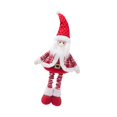 thumbnail image 2 of Adorno de muñeca telescópica navideña Strade Fareast Limited muñeca de peluche roja y blanca, 2 of 8
