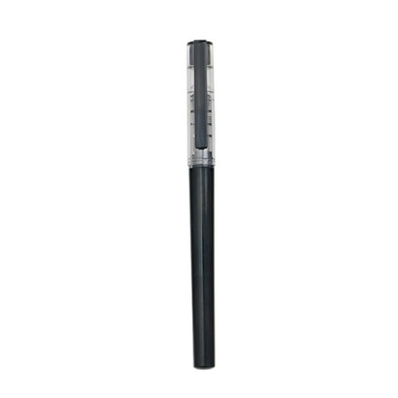 12-Pack 0.5Mm Liquid Ink Rollerball Pens Quick Drying Fine Point for Journaling and Drawing, Visible Ink Supply with Effortless Writing Experience, Cxui Rollerball Pens, Pen Black