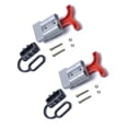 thumbnail image 5 of LNGOOR Universal 10-12 AWG 50A Battery Connect Quick Connector Plug For Forklift Winch Trailer Driver Electrical Devices (Black), 5 of 5