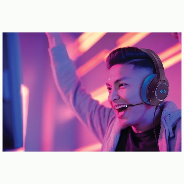 iLive Gaming Headset: Stereo Headphones, IAHG49B, Black
