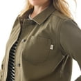 thumbnail image 5 of Martha Stewart Women's Chore Jacket – Lightweight Utility Coat Casual Outerwear, Long Sleeve Work Layers, 5 of 5