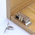 thumbnail image 4 of Gabinete de cuentas de acero inoxidable de 6 uds., hebilla de gabinete, puerta de gabinete, succión, 4 of 5