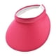 thumbnail image 4 of Sombrero con visera ajustable para playa, tenis, pesca, ciclismo y jogging. Rosa roja, 4 of 9