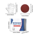 thumbnail image 3 of Plastic Steel Mud Iron Glue Strong Repair Adhesive Multifunctional Glue Repair Agent Leakage Waterproof Adhesive Glue 100ml, 3 of 9