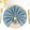 thumbnail image 5 of Balsa Circle 100 Pieces 20" Dusty Blue Polyester Napkins Wedding Kitchen, 5 of 8