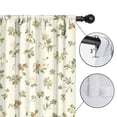 thumbnail image 4 of Blackout Kids Curtains,Pioneer Floral Pattern Childrens Insulated Curtains Set Of 2,Bedroom Essentials,Toddler Room Decor 42x54in(106x137cm), 4 of 4
