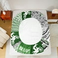 thumbnail image 6 of Homewish Dirt Bike Teens Twin Sheet Sets, Motorcycle Extreme Sports Twin Fitted Sheet, Green Fashion Abstract Flat Sheet, Super Cozy Room Decor, 3-Piece, 6 of 8