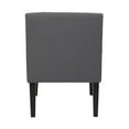 thumbnail image 4 of OSP Home Furnishings Main Street Guest Chair in Woven Charcoal Fabric, 4 of 6