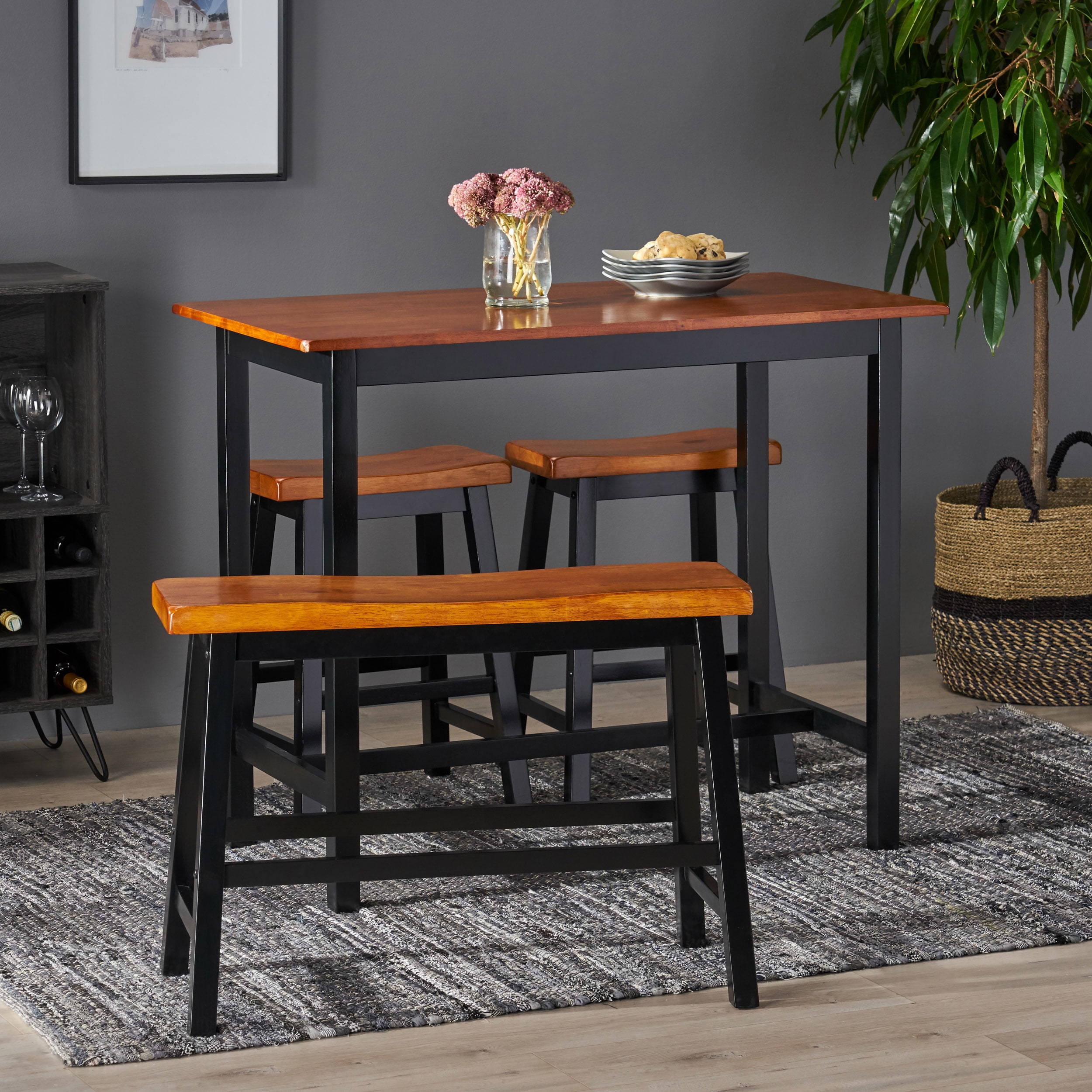raymundo 4 piece pub table set