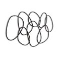 thumbnail image 2 of Moe's Home Collection Wall Sculpture Metal Brown, 2 of 3