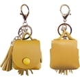 thumbnail image 3 of Funda de Carga YONGSHENG para Apple Airpods 1/2 Cuero PU Amarillo, 3 of 5