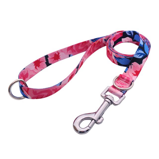 Pet Leash With Dual Handles Dual Handle Dog Leash Dog Leash Attachment Dual D Buckle Length Adjustable Comfortable Walking And Training Pet Traction Leash