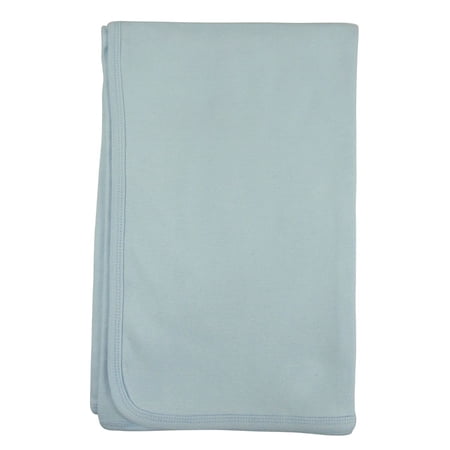 9 Sky Blue Solid Modern Style Receiving Blanket