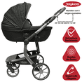 thumbnail image 2 of Carriola para Bebé Asiento Reversible Bambineto Acolchado Ruedas de Goma Plegable Cinturón de Seguridad - Ngero, 2 of 8