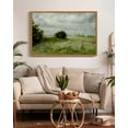 thumbnail image 5 of Drsoum Vintage 24x36in Natural Framed Landscape Canvas Wall Art Home Decor Grassland Classic Wall Prints Farmhouse Bathroom Office Decor, 5 of 6