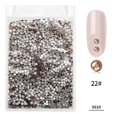 thumbnail image 1 of 1440Pcs/Bag Fashion Colorful Glass Nail Art Rhinestone Manicure Decoration(Crystal Yellow), 1 of 1