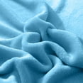 thumbnail image 3 of AuroraX Sky Blue Luxury Blanket Queen Size for All Seasons Microfiber Cozy Soft Flannel Throw Blanket for Bed Decorative Fleece 47"x78" Warm Washable Throw for Adults, 3 of 5
