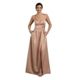 thumbnail image 2 of David’s Bridal, The Edit by DB Studio Women's Formal Empire Waist Ball Gown, Full Length, Satin, 2 of 8