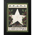 thumbnail image 2 of Shamp, Cindy 19x24 Black Modern Framed Museum Art Print Titled - Welcome Christmas Star, 2 of 5