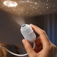thumbnail image 5 of Star Projector Night Light with 24 Interchangeable Slides, USB Powered Flexible Mini Projector for Bedroom, Gaming Room, and Ceiling Decor,E, 5 of 6