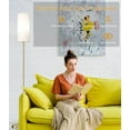 thumbnail image 5 of LED Floor Lamp for Living Room, Dimmable Standing Lamps with Foot Switch,Remote Custom Color Temperature Gold Pole Lamp with Lampshade,12W Led Bulb Tall Lamps for Bedroom Office Kid Room (Gold), 5 of 15
