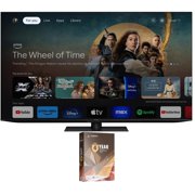 SHARP 4T-C65FV1U 65 Inch AQUOS XLED 4K Ultra HD Mini LED Google TV with 4 Year Amber Protection Plan (2024)
