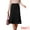 Black, variant on DARING DIVA Women's Pleated High Waist Stretchy A Line Knit Midi Skirt S Brown