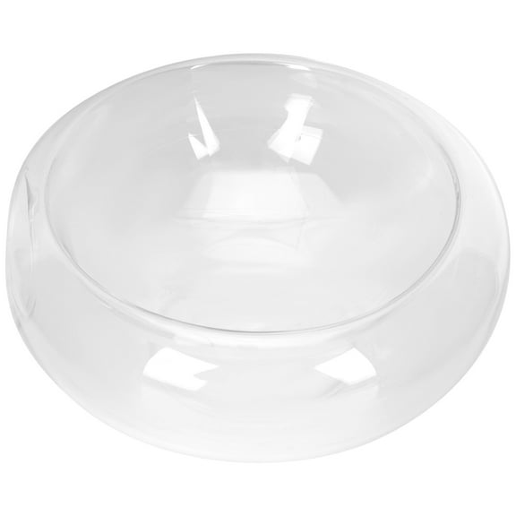 Extra Large Serving Bowl Salad with Ice Compartment Clear Glass Baby