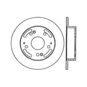 StopTech 02-06 Acura RSX Incl. Type S / 97-01 Integra Type R Slotted & Drilled Left Rear Rotor Fits select: 1998-2002 HONDA ACCORD, 2004-2005 HONDA CIVIC SI