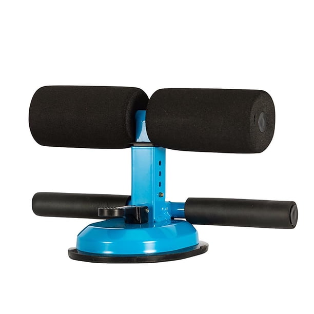 Sonducket Barra para sentarse, soporte para ejercicio con ventosa para suelo, soporte acolchado para tobillo, equipo de entrenamiento para sentarse para Accesorios para máquinas de ejercicios No.1 Sonducket OD010149-01