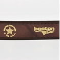 thumbnail image 3 of Boston Leather Men's  1.25" Stitched Edge One Piece 10-12 Oz Bridal Leather Belt, 3 of 3