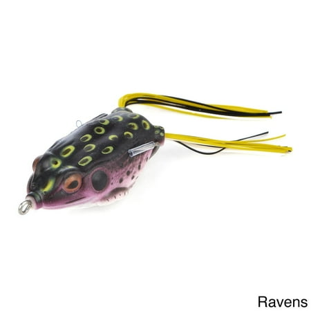 cabo soft rubber hollow frog fishing bait 65mm ravens
