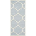 thumbnail image 4 of SAFAVIEH Cambridge CAM144A Light Blue / Ivory Rug, 4 of 10