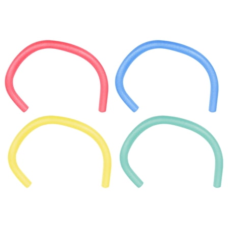 Luxshiny 4Pcs Pool Noodles Foam Swim Noodles for Pool Flotation and Outdoor Recreational Activities