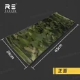 thumbnail image 4 of Nueva máscara de protección solar para exteriores transpirable de tela de malla de camuflaje táctico australiano. El color se puede personalizar, 4 of 5