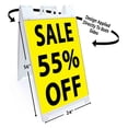 thumbnail image 2 of Sale 55 Percent Off (24" X 36") Standard A-Frame Signicade, Includes Decal Applied To Stand, 2 of 4