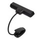 thumbnail image 1 of Luz LED para Atril, Lámpara de Lectura Con Clip para el cuello flexible y USB, Negra, Para Músicos, Banco de Trabajo, Lectura Nocturna, 1 of 7