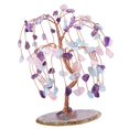 thumbnail image 4 of Cristales Árbol de Adornos Feng Shui Dinero Árbol Chakras Piedras Bonsai Árboles Chirstmas Lucky Wealth Decoración - perfecl Árbol de la suerte, 4 of 8