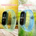 thumbnail image 4 of Correa De Pulsera TPU Band Smart Sport Muñequeras Correa para Xiaomi Mi Band 7 NFC (Azul Claro), 4 of 6