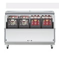 thumbnail image 4 of Maxx Cold Milk Cooler, 58"W, Stores up to (16) 13" Milk Crates, in Stainless Steel (MXMC58HC), 4 of 7