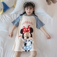 thumbnail image 2 of Mickey Mouse Niños Girls100 % Algodón Camisón Camisón de dibujos animados Ropa de dormir Camisón Verano Mangas cortas Ropa de dormir Niños Clothes18 150--155CM Gao Jinjia LED, 2 of 2