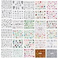 thumbnail image 5 of 68 Sheets Nail Art Stickers Water Transfer Nail Sticker Nail Decals Nail Art Decoration Manicure Set for Salon Home Use, 5 of 10