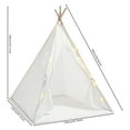 thumbnail image 2 of ToppiJoy Floor Standing Kids Indoor Play Tent with Lights - Spacious Playhouse for 1-3 Children, 2 of 18