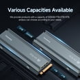 thumbnail image 2 of Fanxiang S660 2TB PCIe Gen4 NVMe M.2 Internal Gaming SSD with Heatsink, Up to 5000MB/s Speed, SLC Cache Design Compatible with PS5, 2 of 8