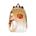 thumbnail image 2 of Sigee Christmas Snowman Gift for Canvas Large Capacity Laptop Backpack for Men and Women, Travel Backpack, 2 of 8